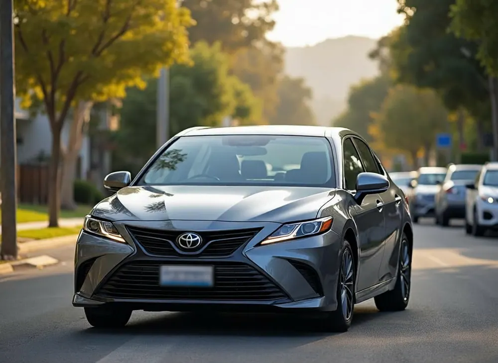 Toyota Camry Hybrid car rental near Point Cook Melbourne