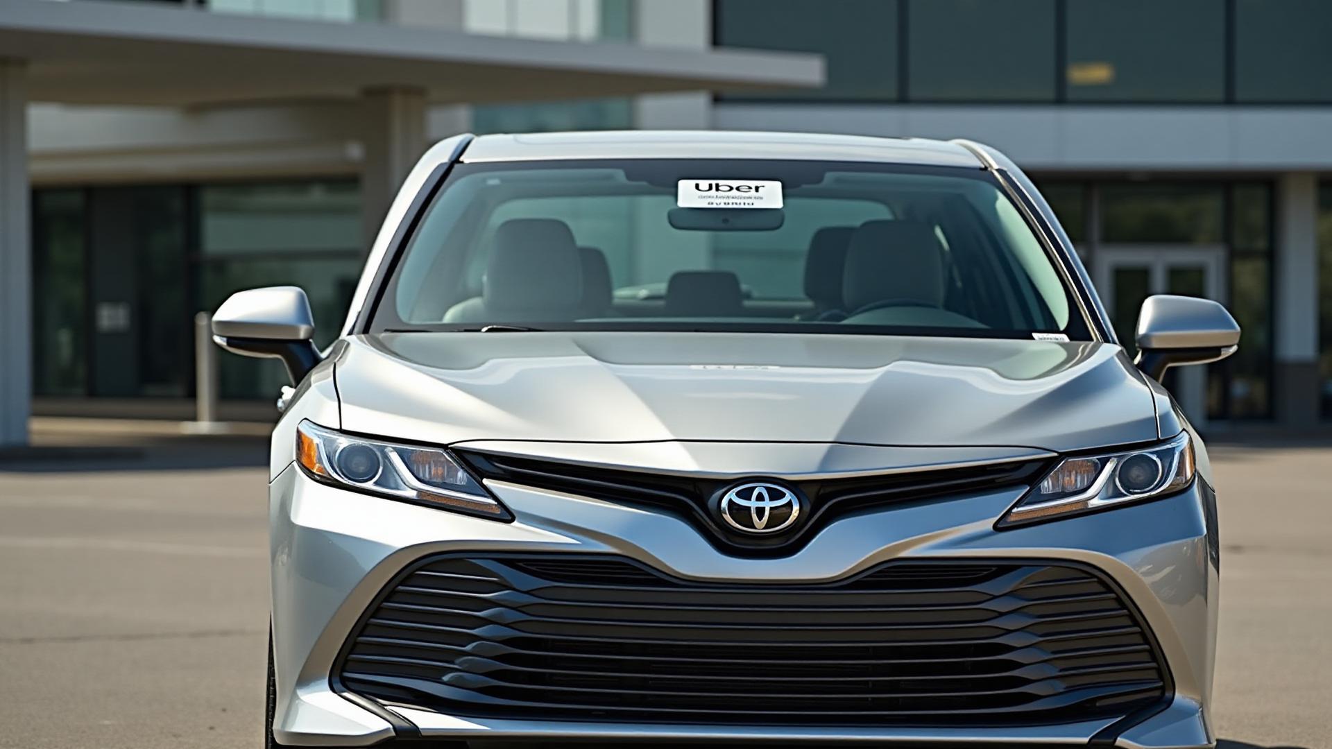 Toyota Camry Hybrid for Uber Melbourne with exceptional fuel economy and passenger comfort