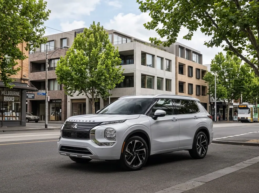 Mitsubishi Outlander 2022 7 seater rental Melbourne