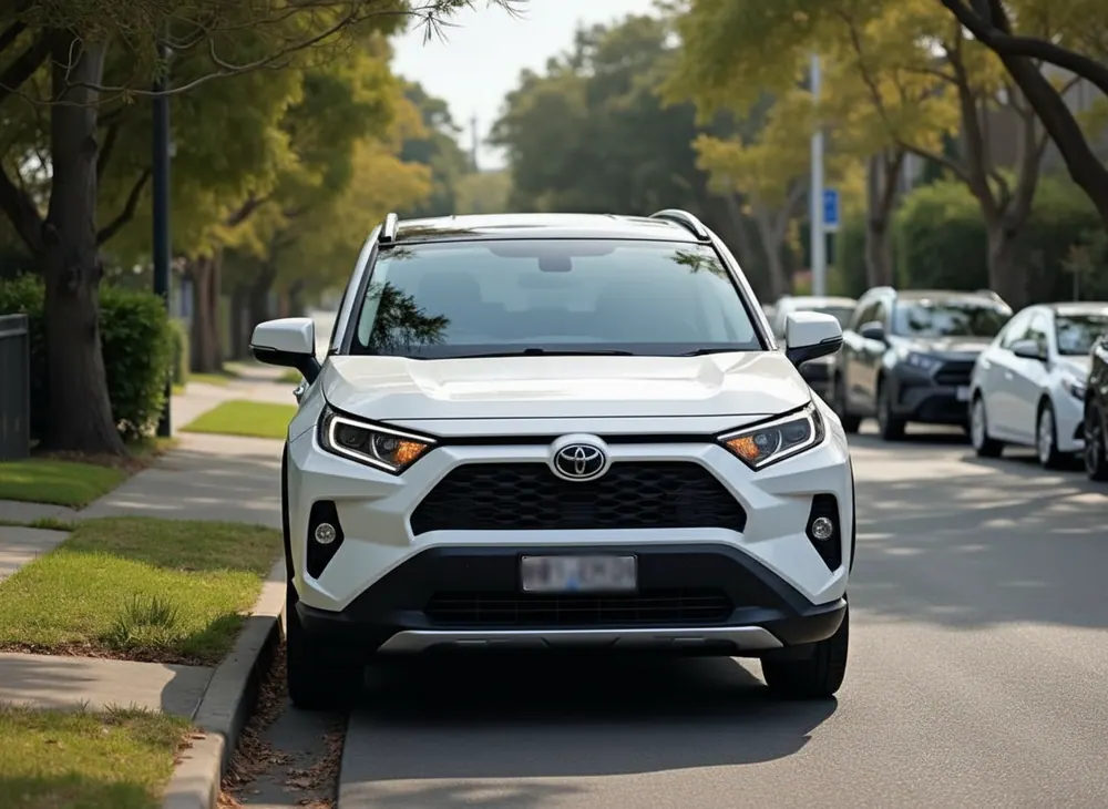 Toyota RAV4 Hybrid SUV hire Point Cook for families and coastal trips