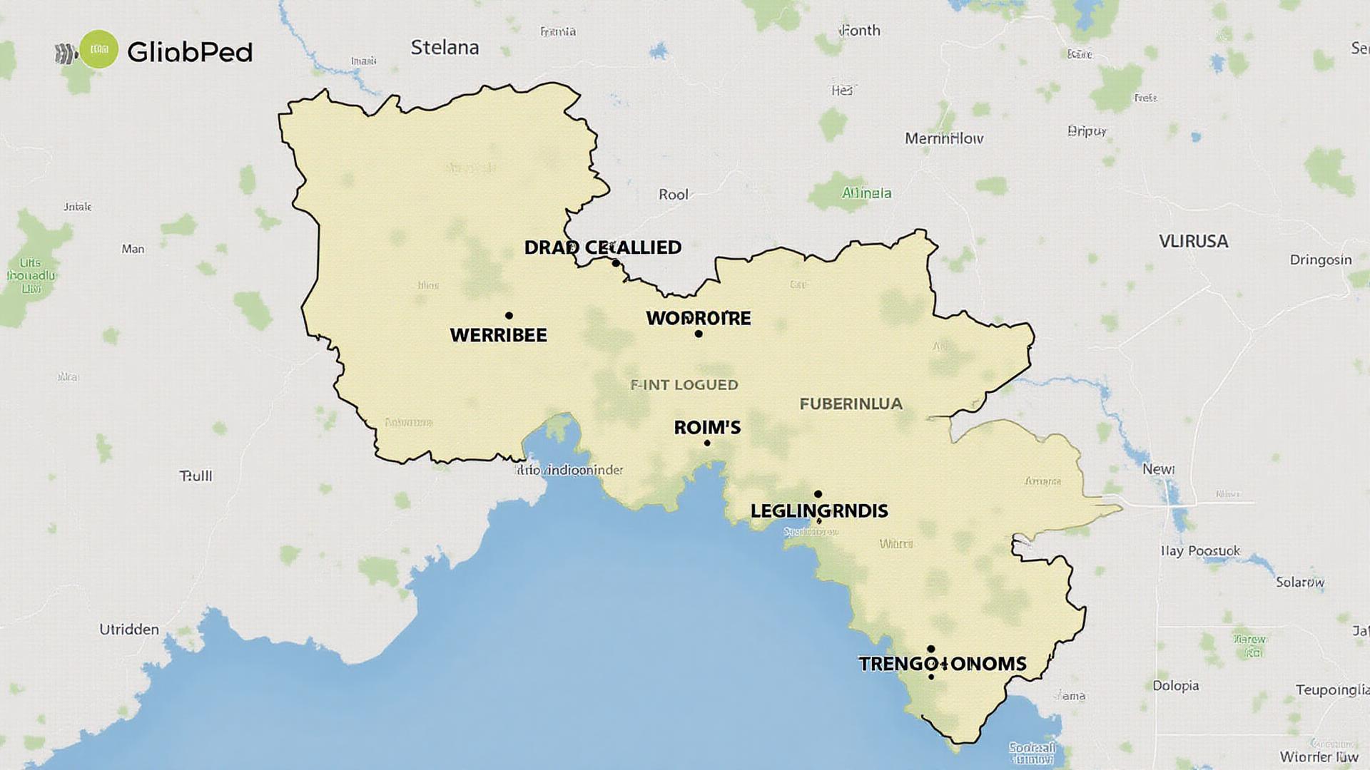 Western Melbourne service areas map for rideshare coverage