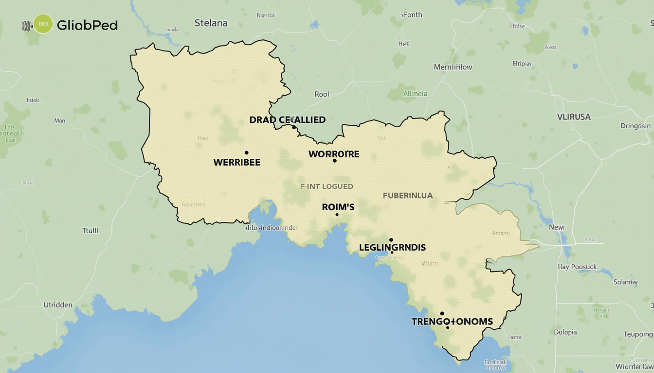 Western Melbourne service areas map for rideshare coverage