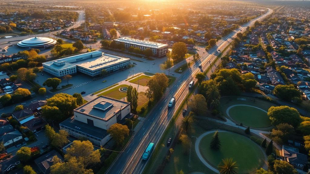 Uber driver guide for Bundoora suburb Melbourne showing La Trobe University and Plenty Road