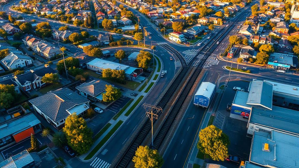 Uber driver guide for Fawkner suburb Melbourne showing Fawkner station and Sydney Road