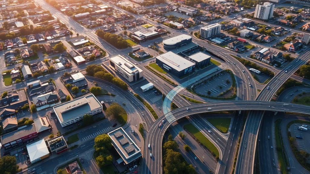 Uber driver guide for Hoppers Crossing suburb Melbourne showing station and Pacific Werribee