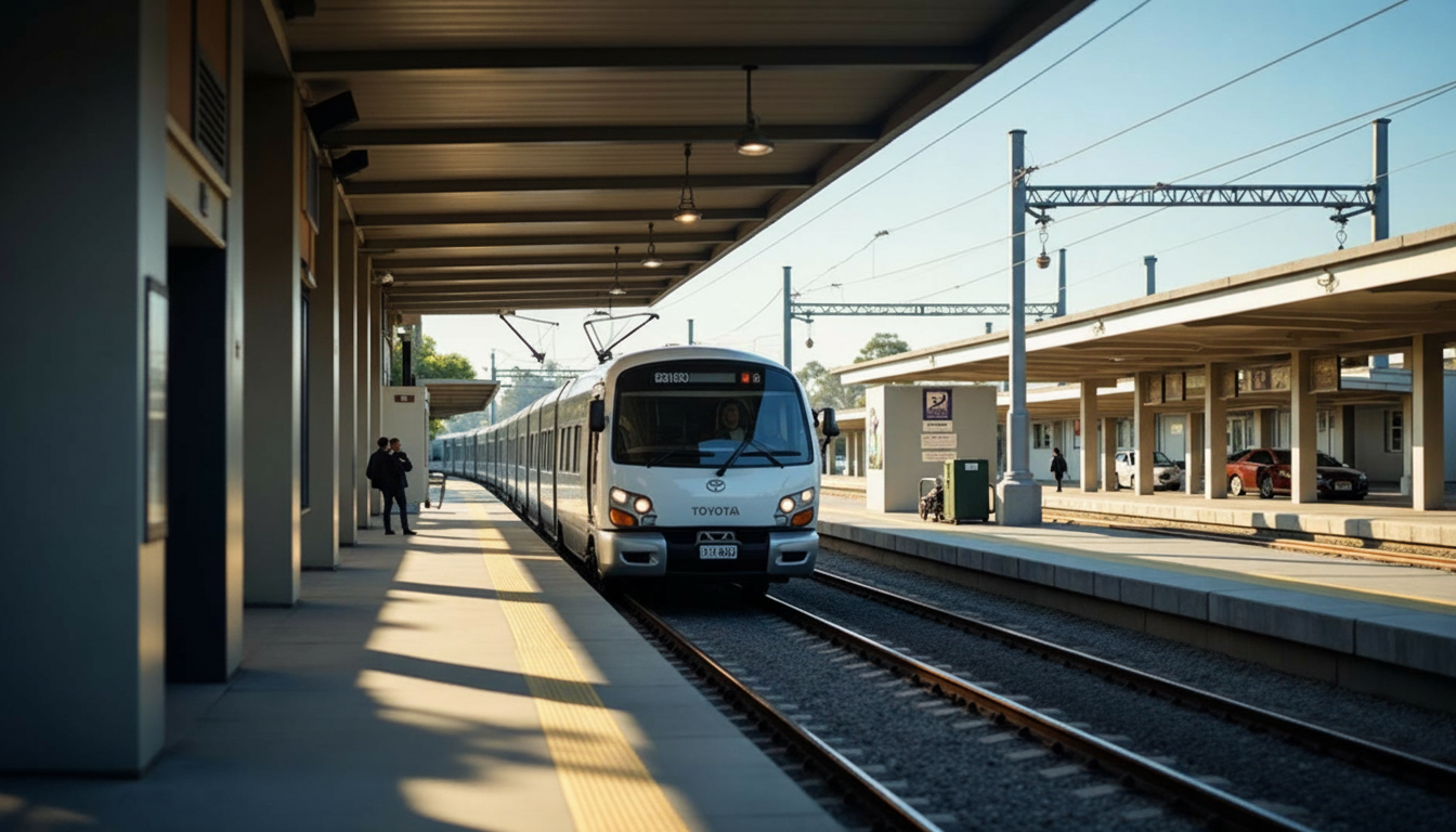 Werribee rideshare car rental near station and plaza
