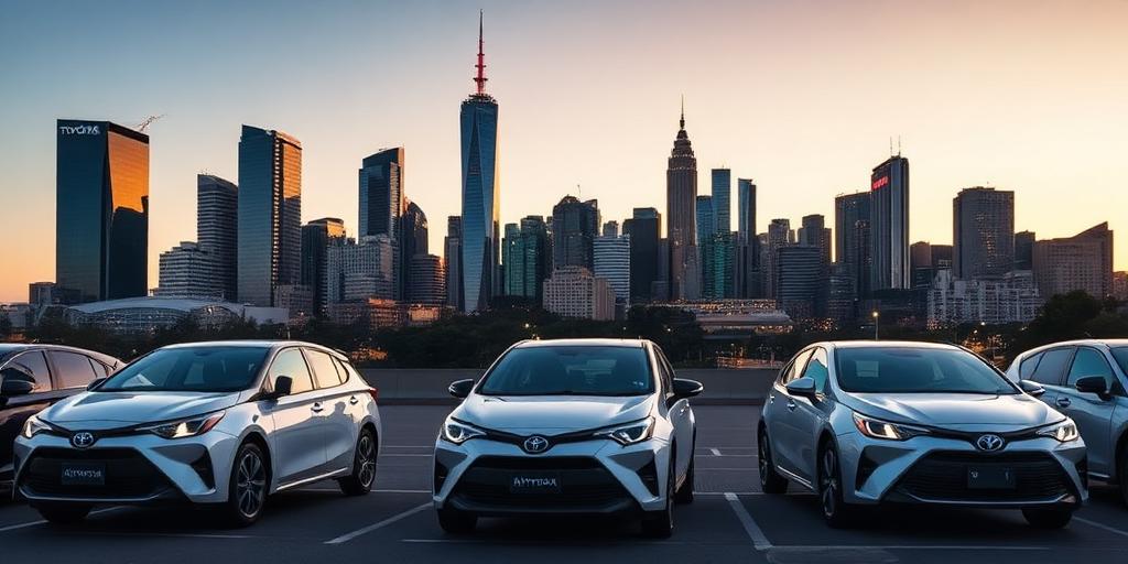 Hybrid car rental near Melbourne Airport Tullamarine